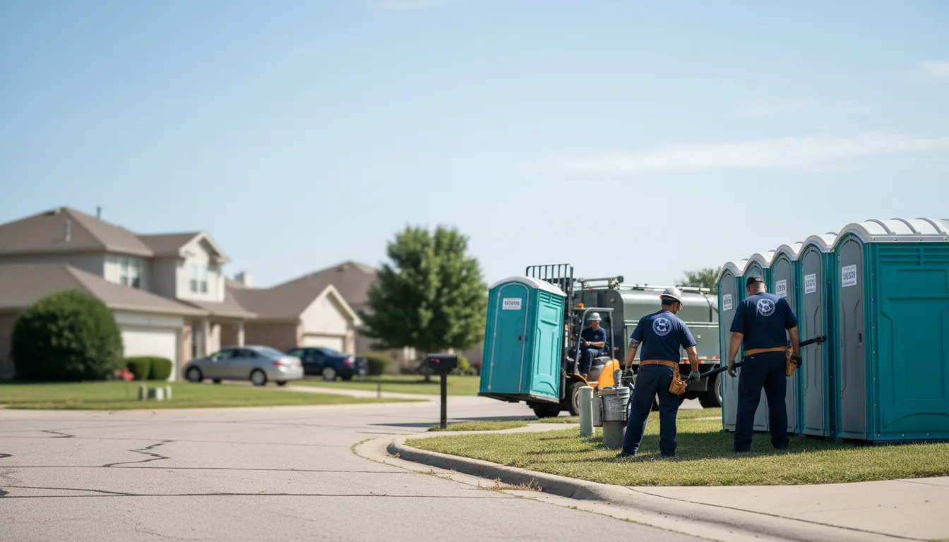 Porta Potty Rental in Genoa, IL near me